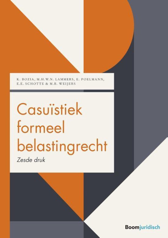 Boom fiscale casuïstiek  -   Casuïstiek formeel belastingrecht - K. Bozia