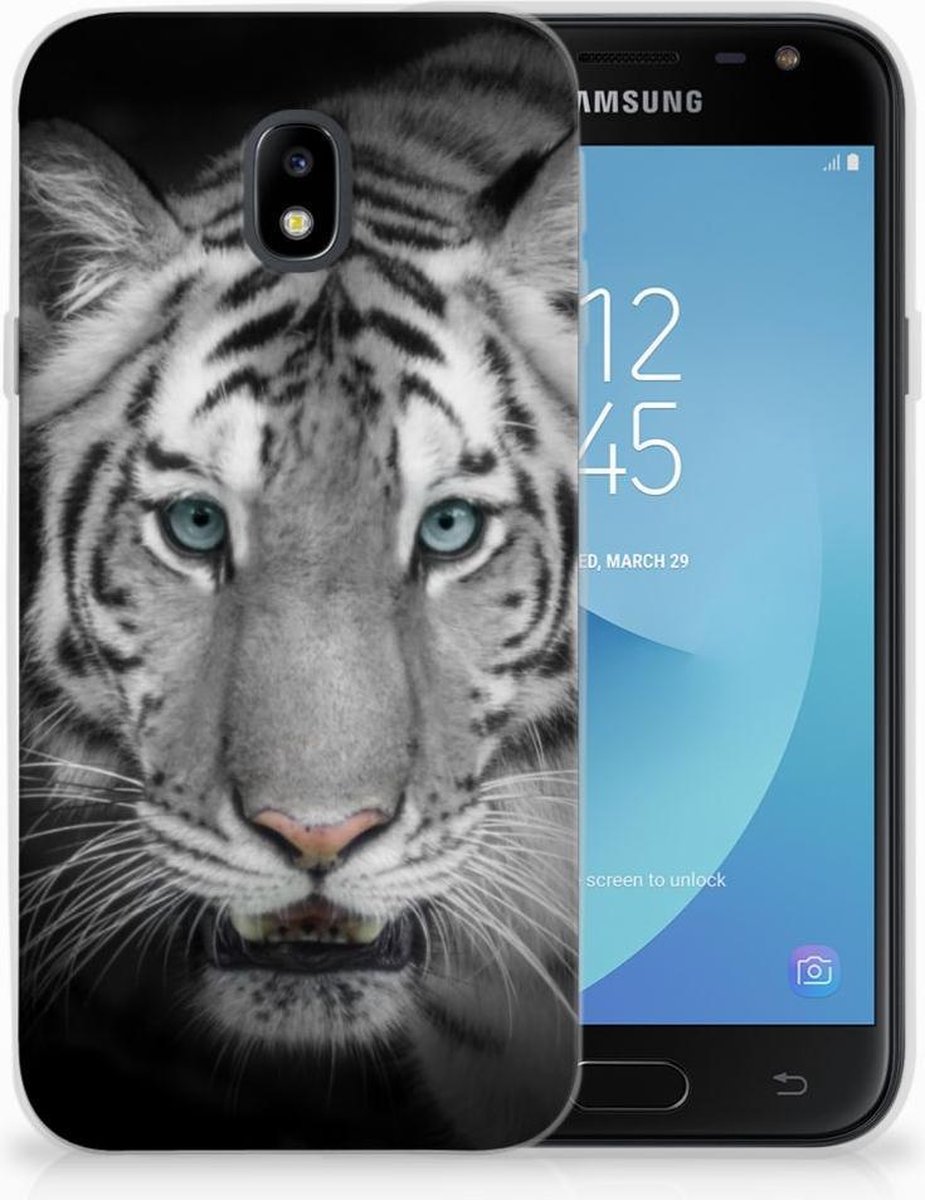 Samsung Galaxy J3 2017 TPU Hoesje Tijger