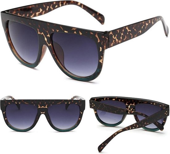 Leopard Print Accessoires Zonnebrillen & Eyewear Brillenkokers Brillenhoes 