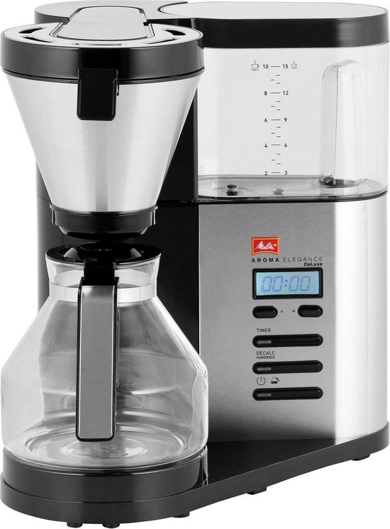 Melitta Aroma Elegance DeLuxe - Koffiezetapparaat - Zwart | Bestel nu!