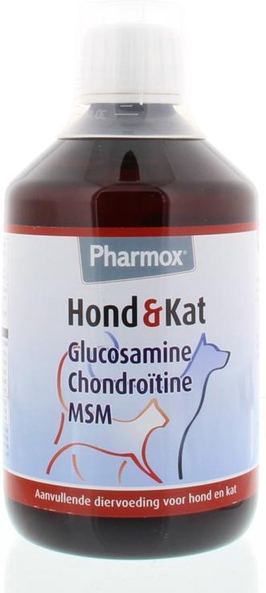 Pharmox Hond & Kat Glucosamine 500 ml - Belangrijke bouwsteen voor honden  en katten -... | bol.com