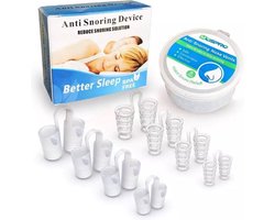 Anti snurk - Neusspreiders - Transpirant - 8 maten