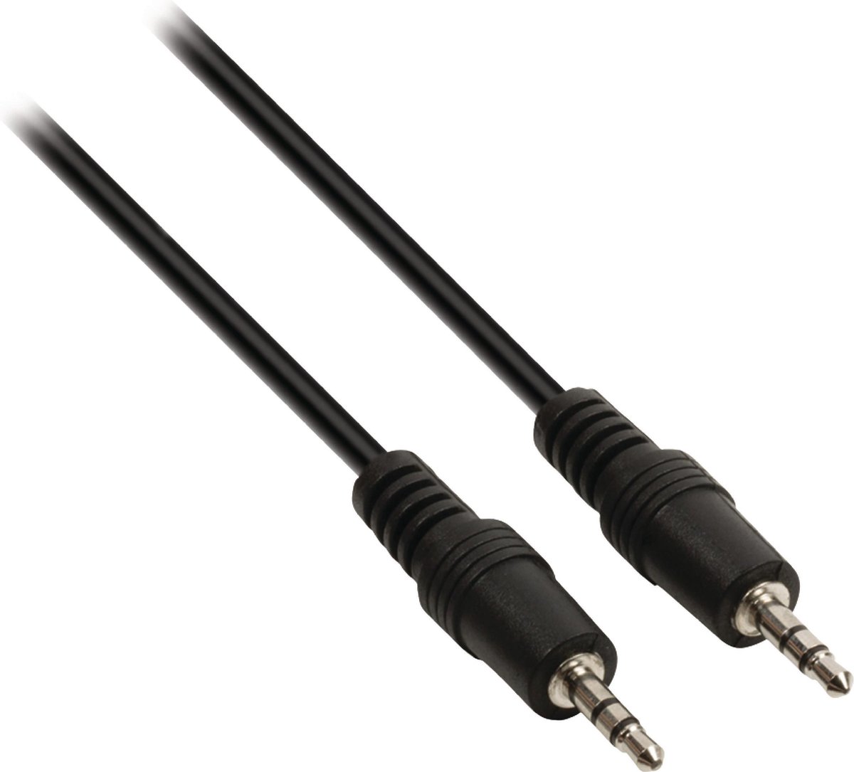 Goobay 3,5mm Jack stereo audio kabel - zwart - 2,5 meter