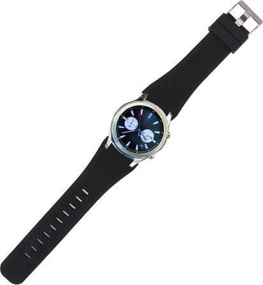 HIPFIT Siliconen bandje - Samsung Gear S3 - Zwart