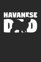 Havanese Notebook 'Havanese Dad' - Gift for Dog Lovers - Havanese Journal