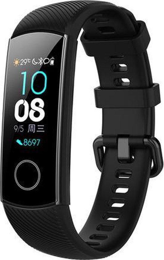YONO Siliconen Bandje Zwart voor Huawei Band 3 Pro – Vervangend Luxe  Armband Black | bol.com