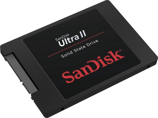 SanDisk Ultra II 960GB 2.5インチ SSD SanDisk Ultra II SSD - 960GB interne opslag - Snelle prestaties | bol
