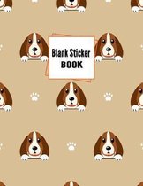 Blank Sticker Book