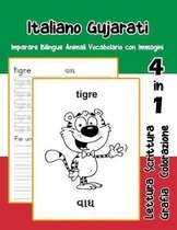 Italiano Gujarati Imparare Bilingue Animali Vocabolario con Immagini