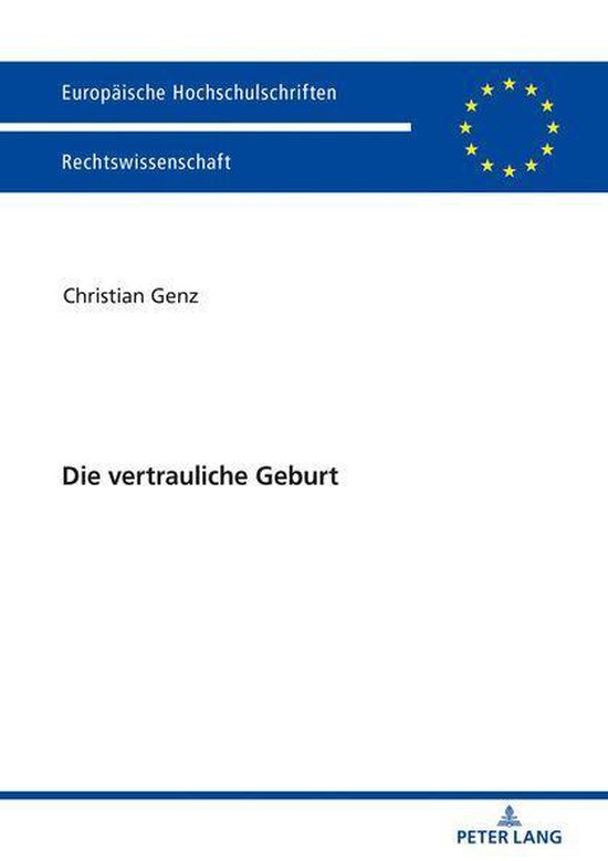 Europaeische Hochschulschriften Recht 5980 - Die vertraulich ... - cover