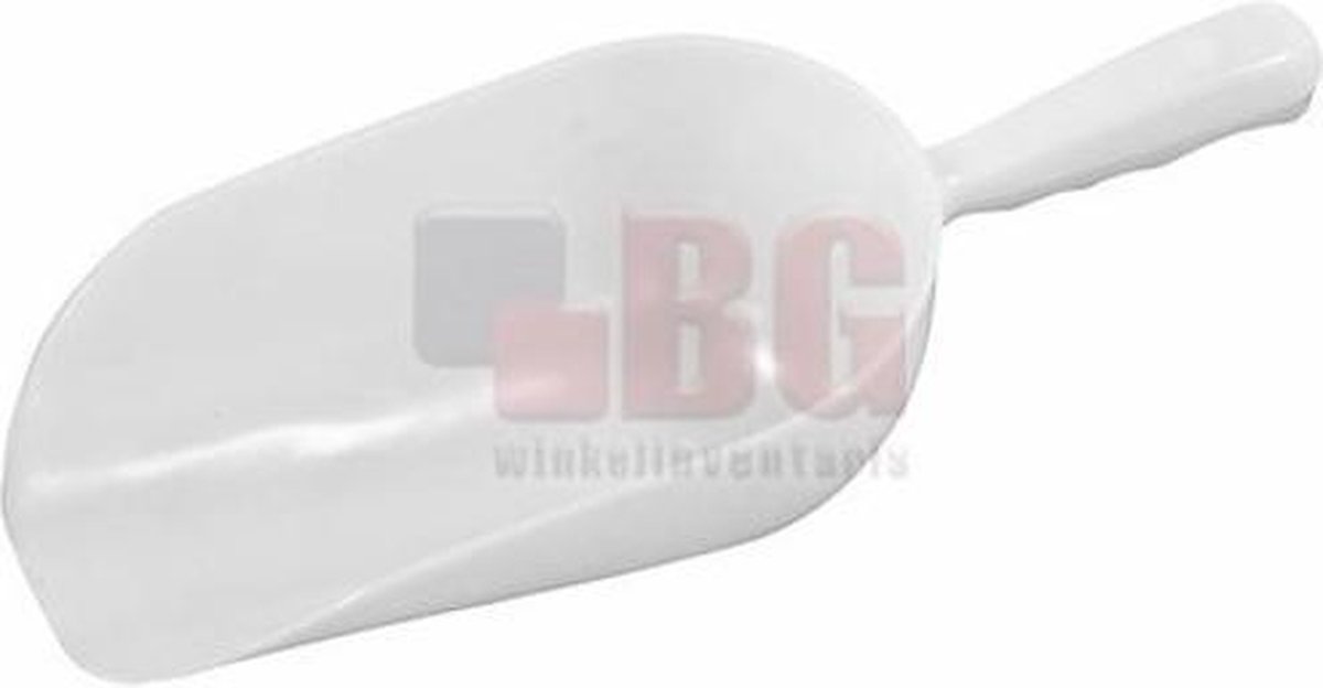 Winkelschep 1000ml wit 35cm