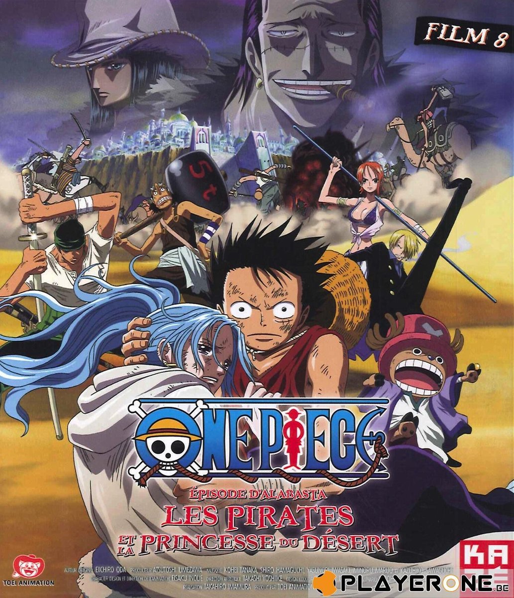 Blu Ray - ONE PIECE Film 8 : Les Pirates et la Princesse du Dessert
