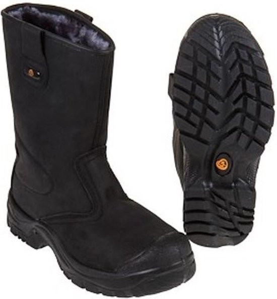 KM veiligheidslaars S3 zwart gevoerd - maat 41 | bol.com