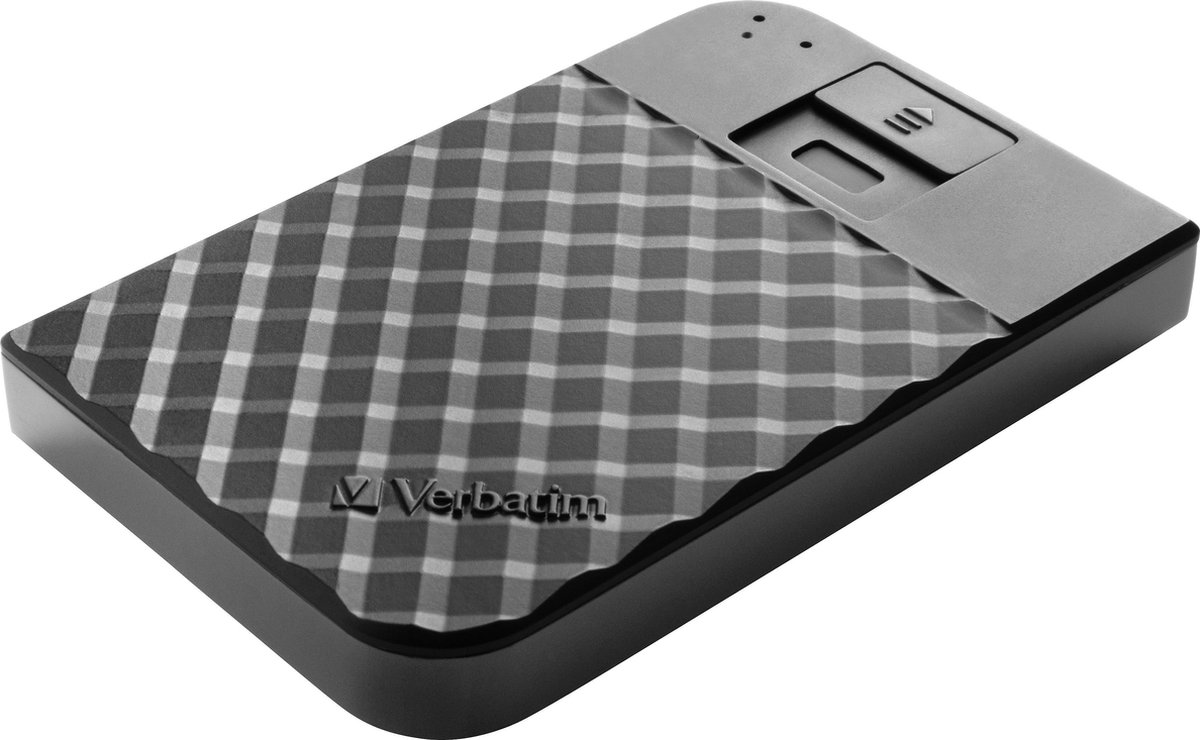 Verbatim Fingerprint Secure - Externe harde schijf - 2 TB - Zwart