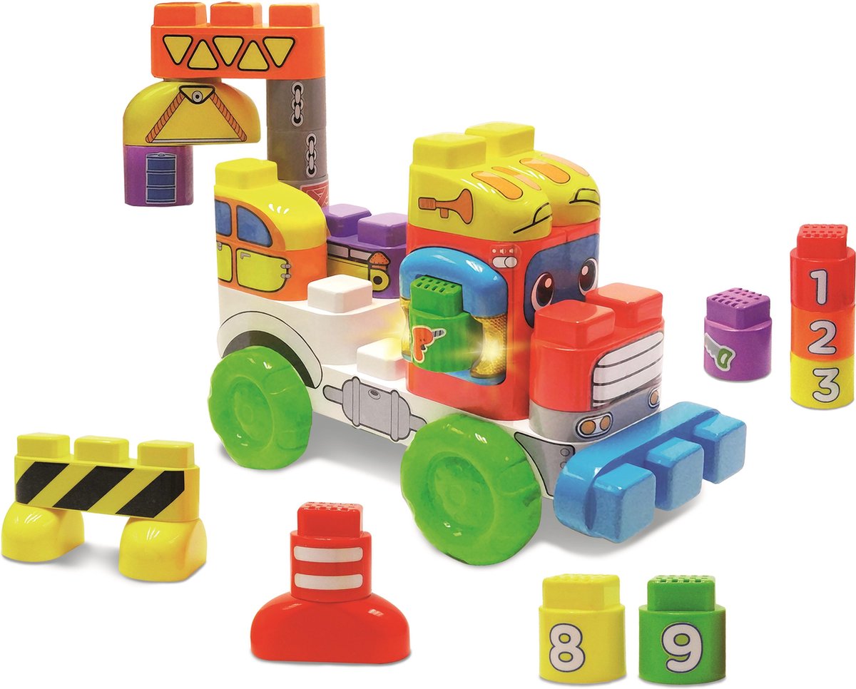 VTech Bla Bla Blocks Mon camion 1,2,3 interactif Jongen | bol.com