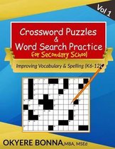 Crossword Puzzles & Word Search Practice for Secondary School (Vol. 1)