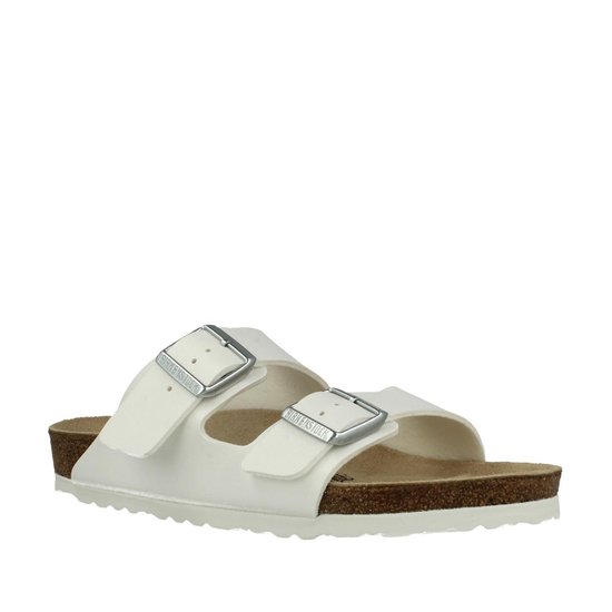 Birkenstock Arizona - Slippers - Heren - Wit | Bestel nu!