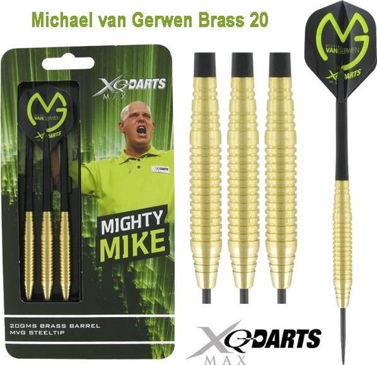 XQMax Darts Michael van Gerwen Brass 20 | bol.com