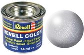 Peinture Revell pour maquette de bâtiment couleur argent métallisé numéro 90
