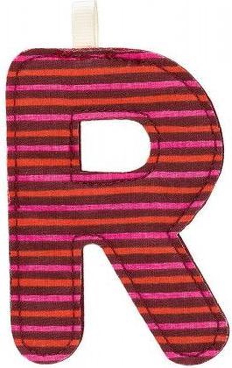 Letter R Stof
