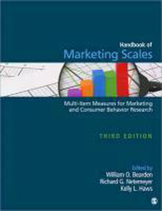 Handbook of Marketing Scales - cover