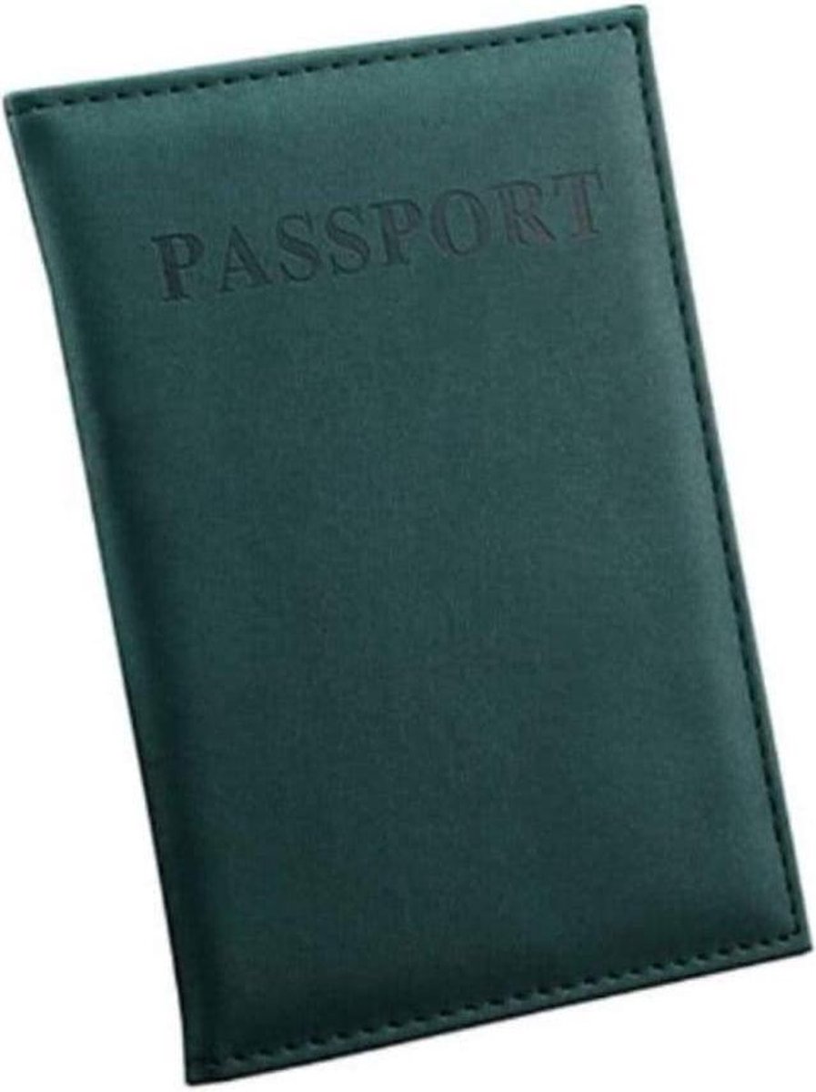(Donker) Groene Paspoort Protector - Beschermhoes - Paspoorthouder - Cover - Mapje