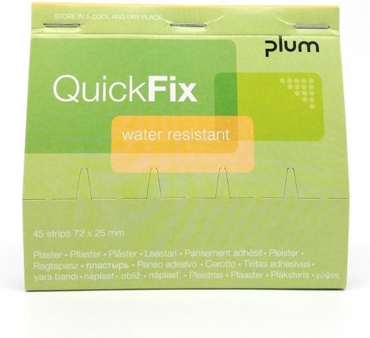Goedkoopste Quickfix 5511 Navulling Waterafstotend 25x72mm 45 stuks