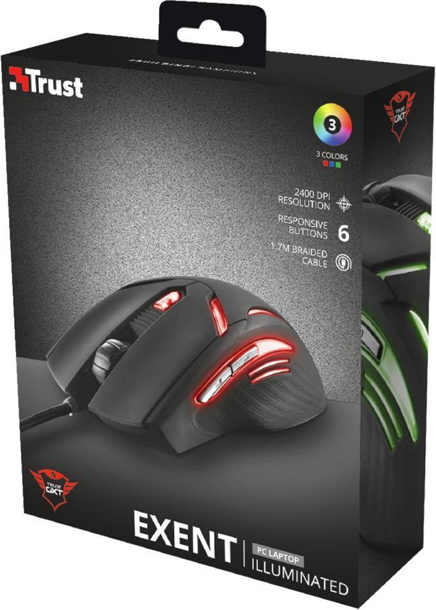 MOUSE TRUST GAMING GXT 152 ILLUMINATED 19509 - Nonsoloinformatica