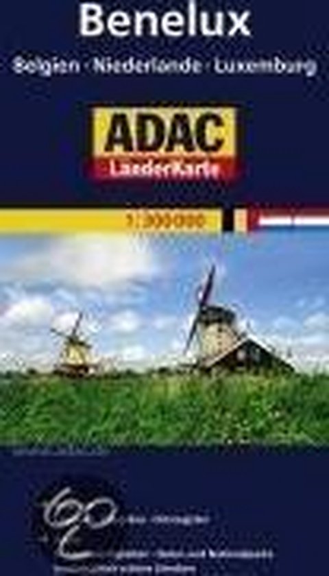 ADAC LänderKarte Benelux 1 : 300 000 - cover