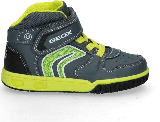 bol.com | Geox - J 8447 B - Lage sneakers - Jongens - Maat 33 -  Grijs;Grijze - C0666 -Grey/Lime