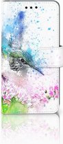 Smartphone Hoesje Huawei P20 Book Case Design Vogel