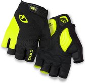 Giro Strade Dure Supergel Handschoenen, zwart/geel Handschoenmaat M