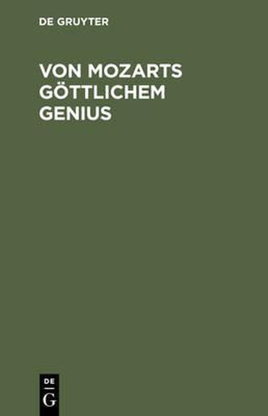 Foto: Von mozarts g ttlichem genius