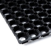 Rubber Ringmat 60 x 80 cm - Deurmat voor binnen en buiten