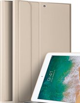 iCall - Apple iPad Air 10.5 (2019) / Pro 10.5 (2017) Case - Etui de livre en cuir de luxe - Or mat
