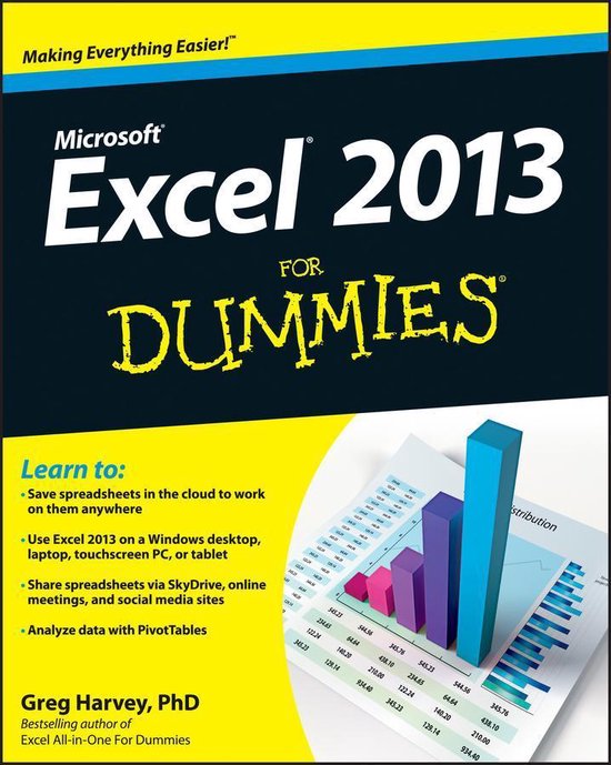 Excel 2013 For Dummies - cover