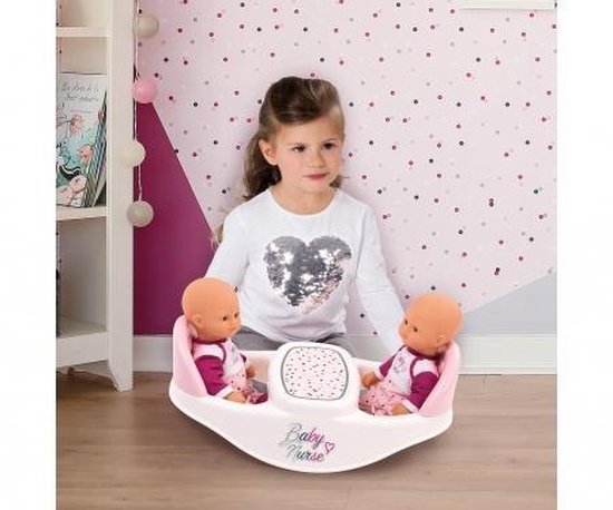 Smoby 220344 accessoire pour poupée Chaise haute bébé pour poupée | bol.com