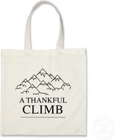 A thankful climb eco bag