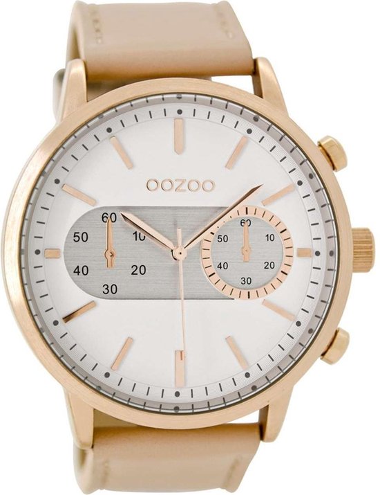 OOZOO Timepieces Wit horloge C9056 (48 mm)