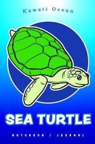 Sea Turtle Notebook Journal by Kawaii Ocean