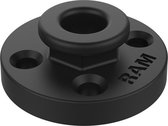 Round Base Adapter with Aluminum Octagon Button RAM-324-OFU