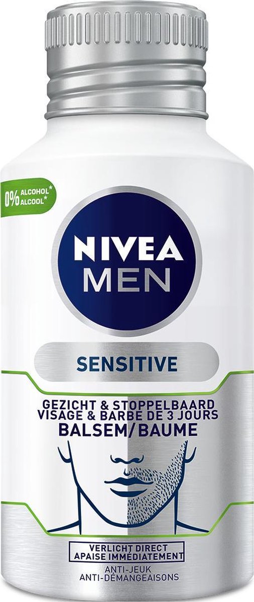 meel Voeding Albany NIVEA MEN Sensitive Aftershave Balsem - 125 ml | bol.com