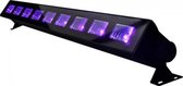 Ibiza UV LED verlichtingsbalk 9 x 1W
