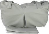 P'tit Chou Trento Diaper bag - Sac de bébé en cuir écologique - gris - tapis inclus