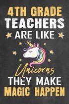 4th Grade Teachers Are Like Unicorns They Make Magic Happen