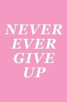 Never Ever Give Up