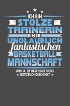 Ich Bin Stolze Trainerin Einer Unglaublich Fantastischen Basketballmannschaft - Und Ja, Sie Haben Mir Dieses Notizbuch Geschenkt