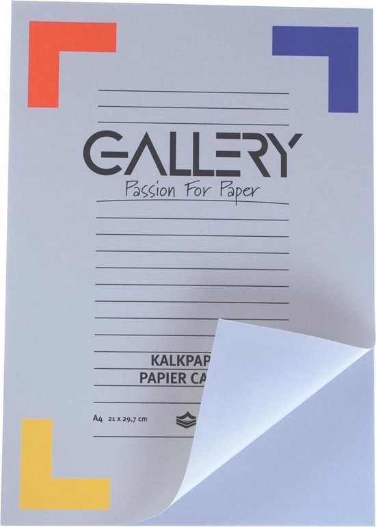 Papier calque pour galerie A4 - 50 feuilles