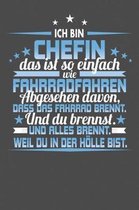 Ich Bin Chefin Das Ist So Einfach Wie Fahrradfahren. Abgesehen Davon, Dass Das Fahrrad brennt. Und Du Brennst. Und Alles Brennt. Weil Du In Der H lle Bist.