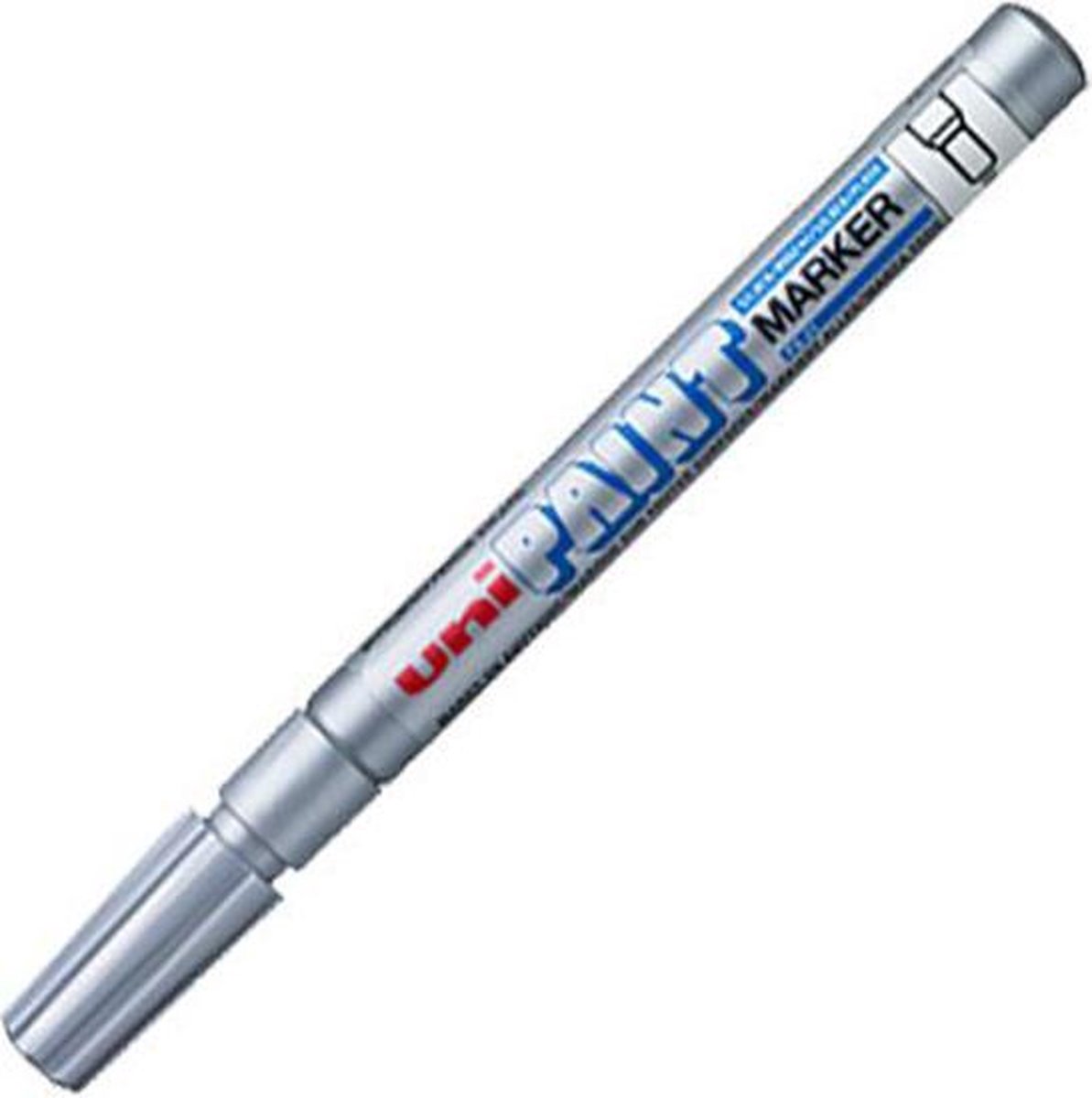 Uni Paint PX-21 Paint Marker - Zilveren verfstift met 0.8 - 1.2 mm punt
